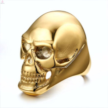 Popular wholesale sale stainless steel bulk skull rings jewelry